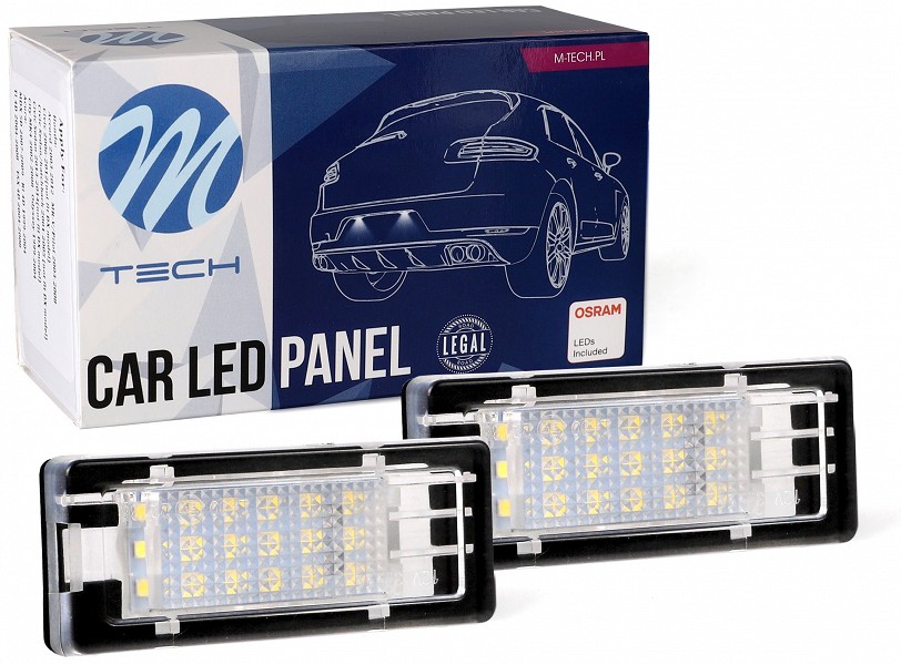 NUMBRITULI LED RENAULT CANBUS 2TK M-TECH