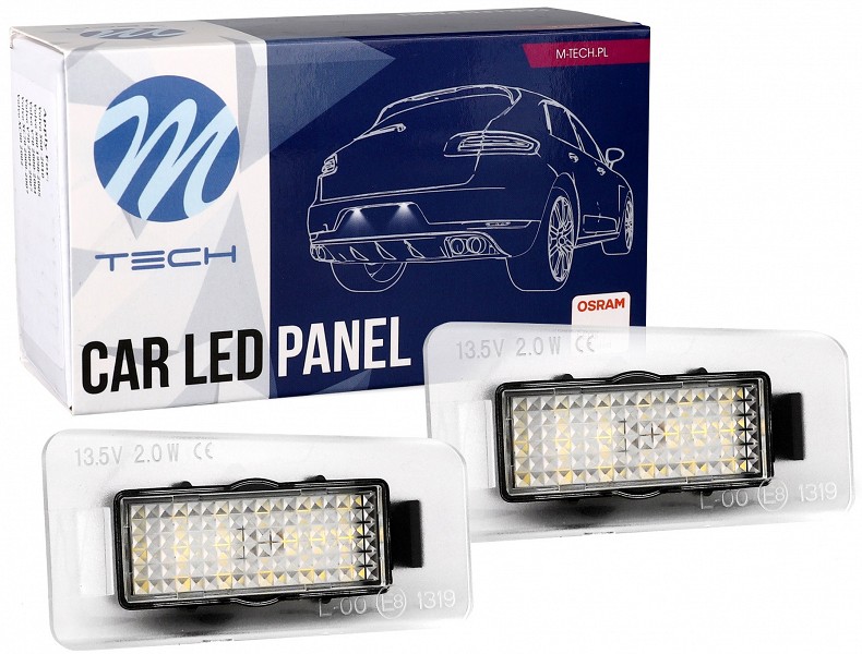 NUMBRITULI LED HYUNDAI. KIA CANBUS 2TK M-TECH