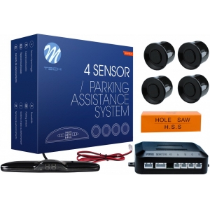 PARKIMISANDURITE KOMPLEKT 4-ANDURIT+DISPLAY 12V M-TECH