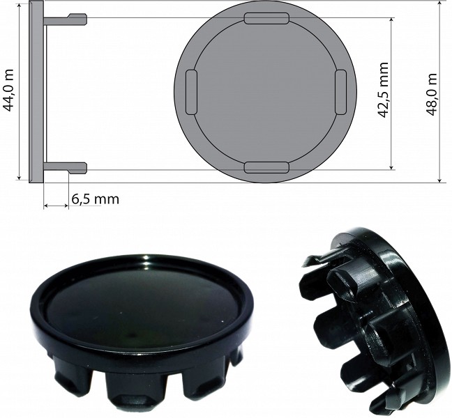 KAPSEL 48MM (LOGOTA) MUST. FIAT-OE-VELJELE (OE-NR:0735448759)