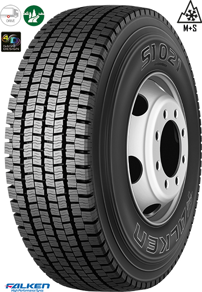 315 / 80R22.5 156 / 150L (154 / 150M) SI021 (VEO) FALKEN TALV / NORDIC (M+S)