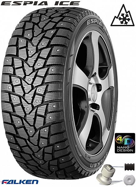 235 / 50R18 101T XL ESPIA ICE FALKEN TALV. NAAST