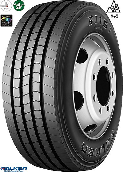 235 / 75R17.5 132 / 130M RI151 (ESI) FALKEN M+S / NORDIC