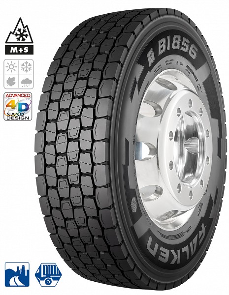 285 / 70R19.5 146 / 144M BI856 (VEO) FALKEN M+S / NORDIC