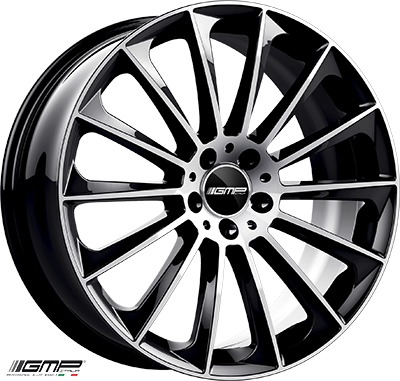 GMP STELLAR BD 8.0X18 5X112 / 38 (66.6) (Z) (PK / R14) (TUV) KG750 GLC