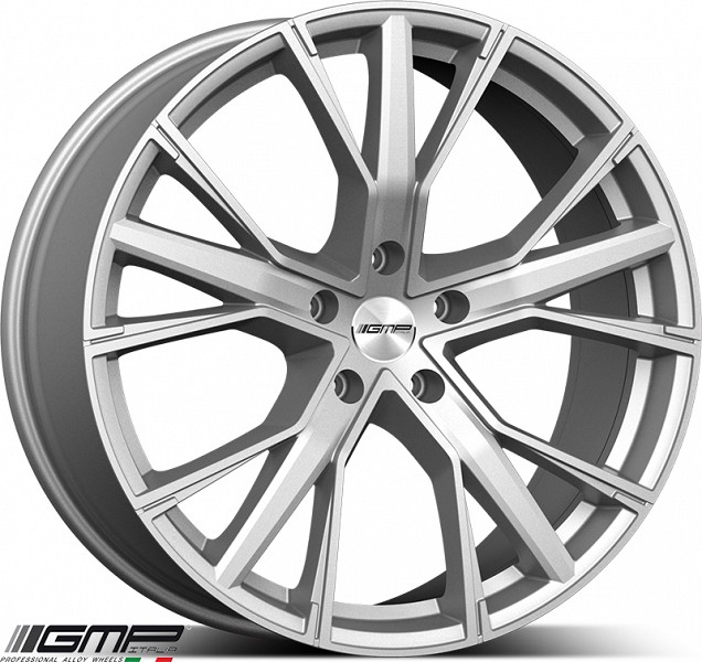 GMP GUNNER SIL 9.5X21 5X112 / 37 (66.7) (S) (TUV) KG940 X5 / X7