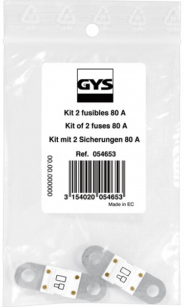 KAITSMED 2 X 80 A GYSFLASH 75-12 AND 70-24 HF GYS