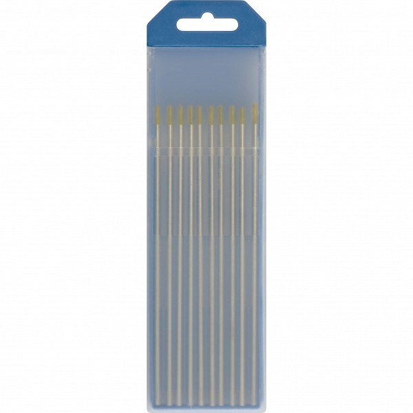 10 ELECTRODES - TUNGSTEN WC20 Ø1.6 - GREY (AC / DC - ALUMINIUM / STE