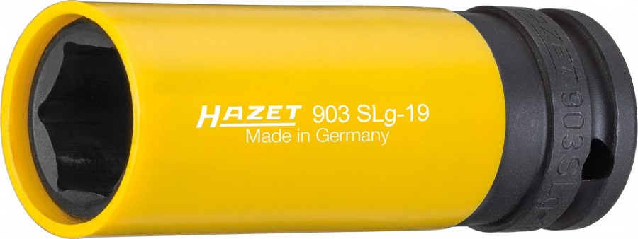 1 / 2" VALUVELJE PADRUN (PLASTIST PÖÖRD-KAITSEHÜLSS) 19MM HAZET MADE IN GERMANY