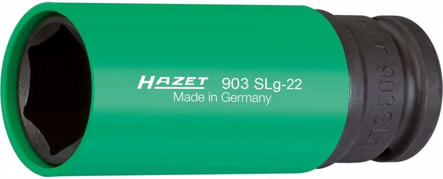 1 / 2" VALUVELJE PADRUN (PLASTIST PÖÖRD-KAITSEHÜLSS) 22MM HAZET MADE IN GERMANY