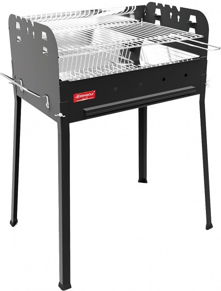 GRILL SIRIO (MANGAAL) 58X37CM. H70CM. 6-8IN. INOX. SÜSI FERRABOLI