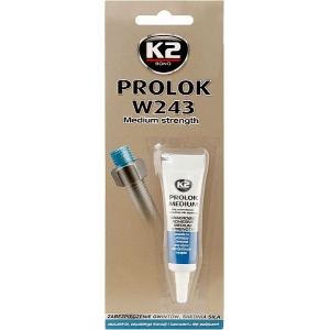 K2 PROLOK W243 MEDIUM STRENGHT ANAEROOBNE SININE KEERMELIIM 6ML