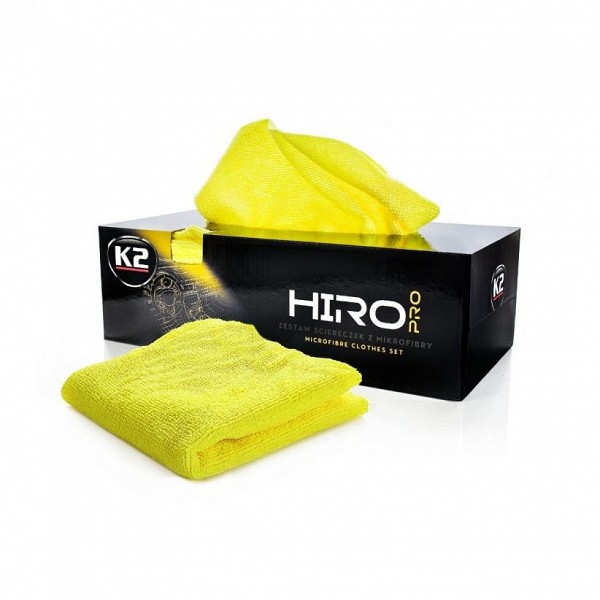 K2 HIRO PRO MIKROFIIBER PUHASTUSLAPID KARBIS 30X30CM 30TK (LASERLÕIGATUD SERVAD)