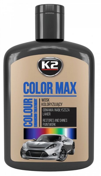 K2 COLOR MAX VÄRVIVAHA MUST 200ML