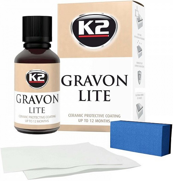 K2 GRAVON LITE KERAAMILINE PINNAKAITSEVAHEND 50ML KOMPLEKT 1-2A