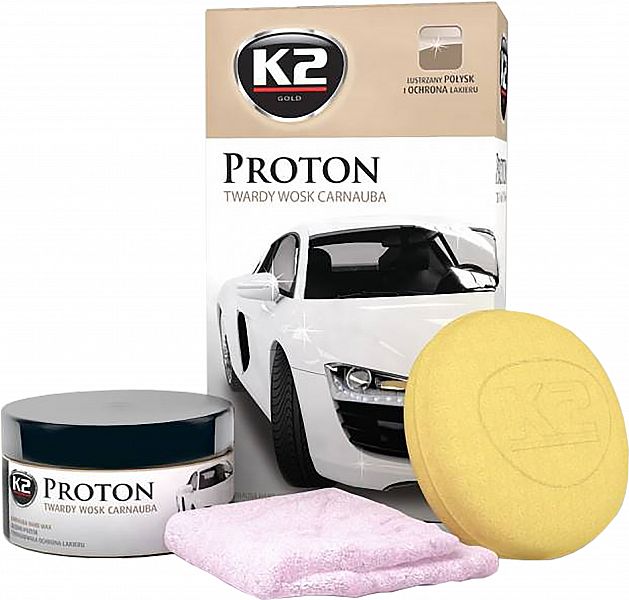 K2 PROTON HARD WAX TAHKE POLEERIMISVAHA KOMPLEKT 200G