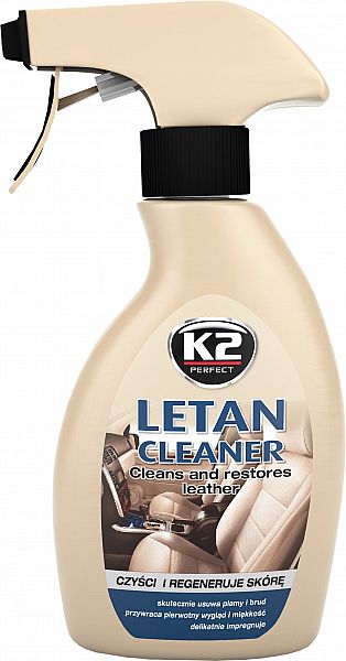 K2 LETAN CLEANER NAHKPINDADE PUHASTUS- JA HOOLDUSVAHEND 250ML / PIHUSTI