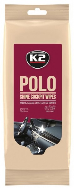 K2 POLO SHINE COCKPIT WIPES SALONGIPUHASTUSLAPID LÄIKIV 24TK