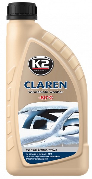 K2 CLAREN -80°C KLAASIPESU KONTSENTRAAT 1L (ETANOOL) TALVINE