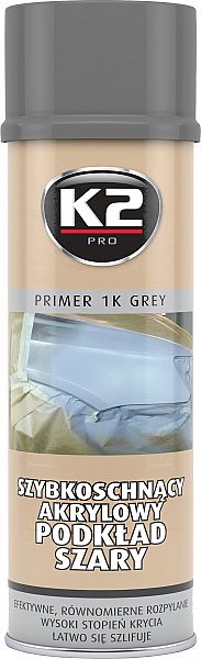 K2 PRIMER 1K GREY HALL KRUNTVÄRV 500ML / AE