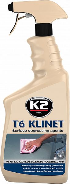 K2 T6 KLINET EELPUHASTUSVAHEND (LIIMIMINE. VAHATAMINE) 770ML / PIHUSTI