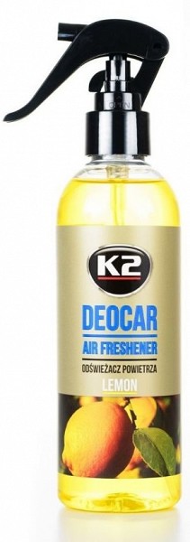 K2 DEOCAR LEMON ÕHUVÄRSKENDAJA 250ML / PIHUSTI