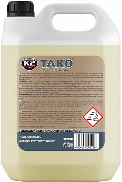 K2 TAKO AUTOŠAMPOON 5L