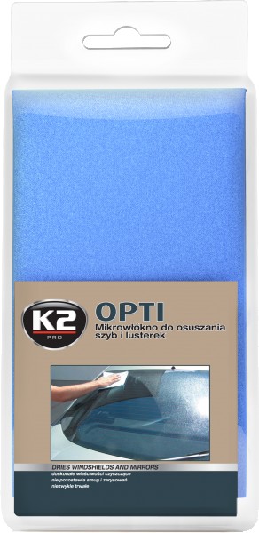 K2 OPTI MIKROFIIBER LAPP KLAASPINDADELE 40X40CM