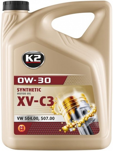 K2 TEXAR 0W30 SYNTHETIC XV-C3 5L (TÄISSÜNT.)