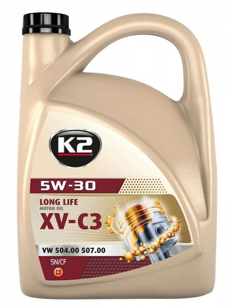 K2 TEXAR 5W30 LONG LIFE XV C3 SN 5L (TÄISSÜNT.)