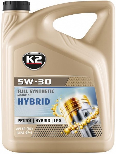 K2 HYBRID 5W30 FULL SYNTHETIC 5L (TÄISSÜNT.)