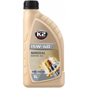 K2 TEXAR 15W40 MINERAL SL / CF / CF-4 1L (MINERAAL)