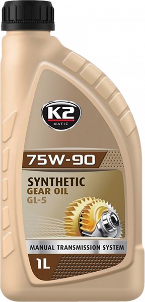 K2 MATIC 75W90 GL4 / GL5 1L (SÜNTEETILINE)