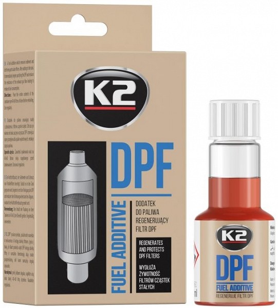 K2 DPF CLEANER DIISLI TAHMAFILTRI PUHASTAJA 50ML 60L-LE