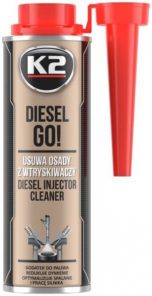 K2 DIESEL GO! DIISLIKÜTUSE LISAND 250ML 50-70L-LE