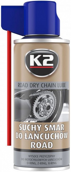 K2 ROAD DRY CHAIN LUBE KETIMÄÄRE 400ML / AE