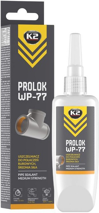 K2 PROLOK WP-77 PIPE SEALANT ANAEROOBNE HERMEETIK 50ML