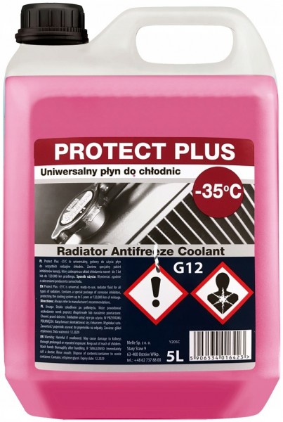 PROTECT PLUS LL G12 / G12+ -35°C JAHUTUSVEDELIK VALMIS 5L