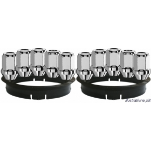 MUTTER M12X1.25 / 34 / 19 10TK. + 63.3-56.1 2TK. ALUTEC NR.67