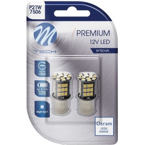 12V BA15S LED PIRN 0.5W P21W CANBUS PREMIUM BLISTER 2TK (OSRAM LED) M-TECH