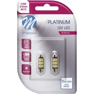 12V SV8.5-8 LED PIRN 3.2W 41MM CANBUS PLATINUM BLISTER 2TK (OSRAM LED) M-TECH
