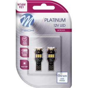 12V T15 LED PIRN 3.5W W16W CANBUS PLATINUM BLISTER 2TK (OSRAM LED) M-TECH