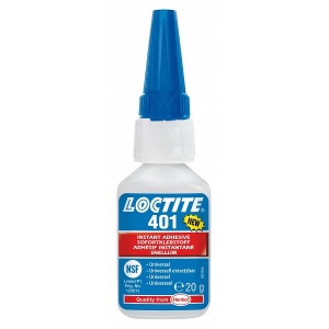 LOCTITE 401 KIIRLIIM RASKESTILIIMITAVATELE MATERJALIDELE 20G / PUDEL