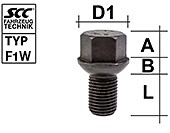 POLT PK14X1.50 / 19 / 19 (PK / R14. P36. CH19) VW T3