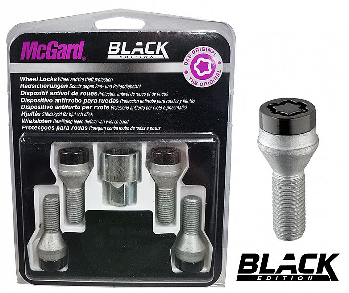 LUKUSTUSP. MCGARD (BLACK) P14X1.5 / 31 / 19 (P31. CH19)