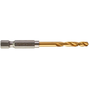 METALLIPUUR 4.2MM 1 / 4" LÖÖGIKINDEL SHOCKWAVE HSS-G TIN MILWAUKEE