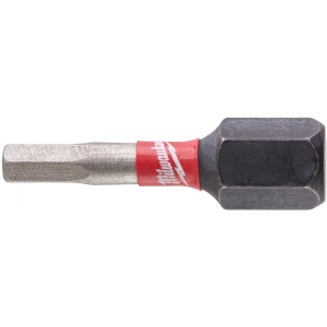 KRUVIK. OTSIK 3MM KUUSKANT 25MM 1 / 4" 2TK SHOCKWAVE IMPACT DUTY™ MILWAUKEE