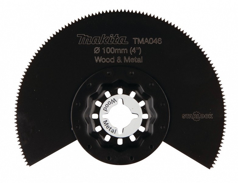 MULTITOOL SEGMENT SAETERA 100MM TMA046; BIM. STARLOCK . PUIDULE JA METALLILE 0