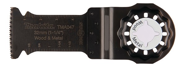 MULTITOOL RISTILÕIKAMISE SAETERA 32MM TMA047; BIM. STARLOCK. PUIDULE JA METALLILE 0