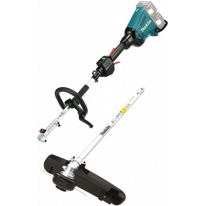 VAHETATAVATE TARVIKUTEGA AKUTRIMMER + ROHULÕIKURIGA. BL. 3-KIIRUST. 4.1KG. AKUDE JA LAADIJATA MAKITA